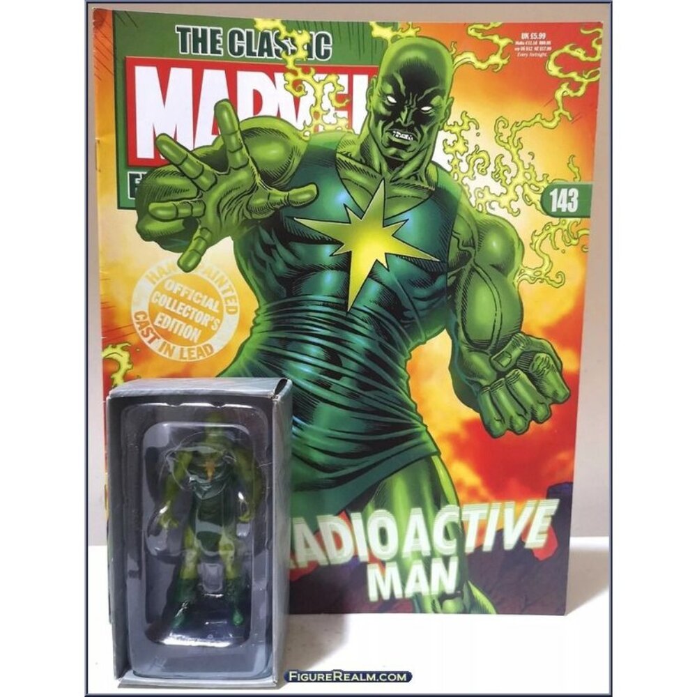 Eaglemoss 1:16 Classic Marvel Figurine‎ w/Book: Radioactive Man #143